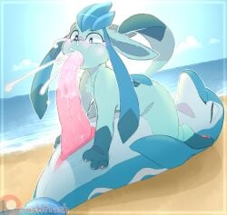 2025 3_toes ambiguous_gender ass backsash beach big_penis blue_body blue_eyes blush bodily_fluids canid cetacean claws closed_eyes cum cum_from_nose cum_in_mouth cum_in_nose cum_inside digital_media_(artwork) duo eeveelution erection feet fellatio feral fin finizen fur generation_4_pokemon generation_9_pokemon genital_fluids genitals glaceon hi_res huge_cock male male/ambiguous male_penetrating mammal marine markings multicolored_body nintendo nude open_mouth oral oral_penetration outside patreon penetration penile penis pokemon pokemon_(species) puffed_cheeks sand seaside sex smile tail tapering_penis toes tongue tongue_out water