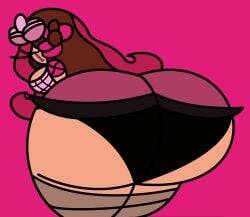1girls ass black_panties breasts briar_beauty brown_eyes brown_hair butt ever_after_high female female_only female_solo long_hair panties panties_only pantsu solo solo_female solo_only the_starboy thighhighs upskirt