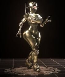 1girls 3d assaultron assaultron_(fallout) big_ass big_breasts big_butt breasts faceless fallout fallout_4 female gynoid hips large_breasts machine_girl metallic_body robot robot_girl robot_humanoid rubikon_(artist) thick_thighs thighs voluptuous wide_hips