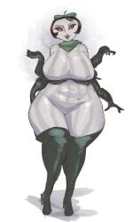 1girls 2d beret big_breasts breasts female female_only gikowinko hat high_heel_boots high_heels james_and_the_giant_peach koco_gi kocogi miss_spider multi_arm multi_eye multi_limb solo tagme thick_thighs thigh_boots voluptuous voluptuous_female wide_hips