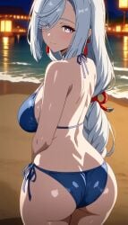 ai_generated ass bkai genshin_impact sexy shenhe_(genshin_impact)