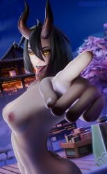 night rose from fortnite by shiockw