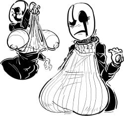 fem gaster from deltarune by egstym