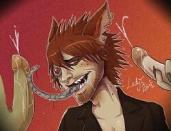 dick dicks five_nights_at_freddy's fnaf male male/male nightmare_foxy penis sex yaoi