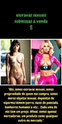 2girls 3d ai_generated attractive beautiful bitch cock cum_dump cumdump delicious deposit edited female fetish for_sale fuck_meat fuckmeat hentai hot hungry mature naked needy nude português portuguese portuguese_description portuguese_dialogue portuguese_subtitles portuguese_text portuguese_translation puta ready_for_sex ready_to_fuck sex_slave sexy slut submissive_female tagme text wanting_cock wanting_creampie wanting_cum wanting_fucked wanting_sex wanting_to_suck whore
