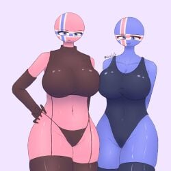 iceland (countryhumans) from countryhumans by deffikkk