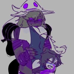 1male 1other 69 69_position ambiguous_gender artist_request azure_(forsaken) eating_ass eating_out eating_pussy forsaken_(roblox) male monster nonbinary nonbinary_(lore) penis pussy rimjob rimming roblox roblox_game robloxian sucking_penis tagme tentacle tentacle_dick tentacle_in_mouth two_time