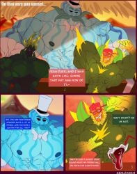 abs anthro asolchan balls bara big_balls big_muscles big_pecs big_penis comic comic_page dialogue huge_cock huge_muscles huge_pecs humanoid humanoid_genitalia humanoid_penis hyper_penis male male_focus male_only muscles muscular muscular_male penis plant plants_vs._zombies plants_vs_zombies plants_vs_zombies_2:_it's_about_time sunflower_(pvz) tangle_kelp_(pvz) winter_melon_(pvz) yaoi