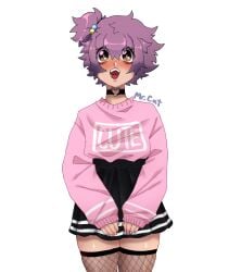 cutie femboy skirt stockings tagme thighs thighs_bigger_than_head