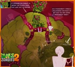2boys abs anthro asolchan balls bara big_balls big_muscles big_pecs big_penis huge_cock huge_muscles huge_pecs human humanoid humanoid_genitalia humanoid_penis hyper_penis male male_focus male_only muscles muscular muscular_male penis plant plants_vs._zombies plants_vs_zombies plants_vs_zombies_2:_it's_about_time sweatdrop sweetheart_snare_(pvz) yaoi
