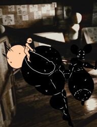 1boy 1girls 1milf anon anonymous_male anthro ass big_ass big_breasts big_butt black_body breasts damdude1_(artist) entity female_anthro female_penetrated five_nights_at_treasure_island fnati from_behind getting_pounded horror_game huge_ass huge_butt human human_male indoors indoors_sex interspecies male/female male_human/female_anthro male_penetrating male_penetrating_female mature mature_female milf mother mother_(oblitus_casa) mouse mouthless nightmare_waifu nipples no_mouth oblitus_casa pounding pounding_ass rodent sex varix_(edit) y/n y/n_(your_name)