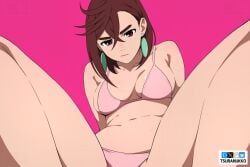 1girls ayase_momo bare_arms bare_belly bare_calves bare_chest bare_hips bare_knees bare_legs bare_midriff bare_navel bare_shoulders bare_skin bare_thighs belly belly_button bikini bikini_bottom bikini_only bikini_top blank_expression blank_eyes blank_stare breasts brown_eyebrows brown_eyes brown_eyes_female brown_hair brown_hair_female busty busty_female busty_girl busty_teen collarbone dandadan digital_drawing digital_media ear_piercing ear_piercings earrings emotionless exposed_arms exposed_belly exposed_chest exposed_hips exposed_legs exposed_midriff exposed_navel exposed_shoulders exposed_skin exposed_thighs female female_focus female_only groin hair_between_eyes half_naked half_nude halterneck head_tilt high_resolution high_school_student highres knees lean_figure legs_apart legs_spread lips long_hair looking_at_viewer medium_breasts midriff naked naked_female naked_woman narrow_waist navel neutral_expression nude nude_female nudity pierced_ear pierced_ears pink_background pink_bikini pink_bikini_bottom pink_bikini_top pink_string_bikini pink_swimsuit pink_swimwear school_girl semi_nude shoulders simple_background sitting slender_body slender_waist slim_waist solo spread_legs spreading_legs spreading_thighs string_bikini swimsuit swimwear teen_girl teenage_girl teenage_nipples teenage_tits teenager thighs tilted_head tsuranukko upper_body young_female young_woman