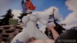 anonymous male from fortnite by octodog3d