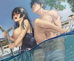 kamijou touma from toaru kagaku no railgun by janggun