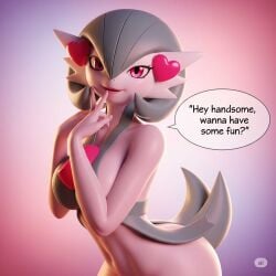 ai_generated beautiful cute gardevoir pokemon pokemon_(species) pokemon_rse sexual sexy talking
