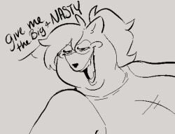 big_breasts breasts cleavage female furry huge_breasts jinx_doodle tagme thick_thighs wide_hips