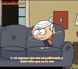 big_ass big_breasts blonde_hair clyde_mcbride lincoln_loud lori_loud naked_female rita_loud sex spanish_dialogue spanish_text tagme the_loud_house video voluptuous_female walking