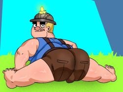 clash_a_rama clash_of_clans clash_royale digital_media_(artwork) don_pornito gay male male_only miner miner_(clash_royale) tagme video_games yaoi year_request