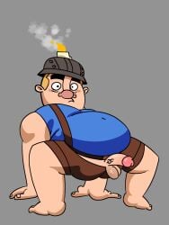 clash_a_rama clash_royale digital_media_(artwork) don_pornito gay male male_only miner_(clash_royale) tagme yaoi
