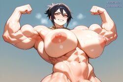 1futa abs ai_generated alternate_breast_size armpits below bend_penis biceps breast_press breast_squeeze breasts breasts_bigger_than_head erect_penis erection flaccid flaccid_penis flexing flexing_arms flexing_bicep flexing_muscles from_below full-package_futa futa_is_bigger futa_only futadom futanari gigantic_ass gigantic_breasts gigantic_penis gigantic_thighs huge_abs huge_biceps huge_breasts hyper hyper_breasts hyper_muscles hyper_penis intersex large_breasts larger_female larger_futa long_penis morrigan_(dragon_age) muscles muscular muscular_female nipples nude nude_female nudity nudity_girl penis penis_to_the_knees smile smiling smiling_at_viewer solo visible_nipples