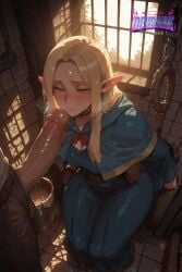1girl 1girls ai_assisted ai_generated ass blonde blonde_female blonde_hair blush blushing blushing_female blushing_profusely boobs braided_hair braided_ponytail breasts butt cumdump cumdumpster cumslut delicious_in_dungeon deurahh dungeon dungeon_meshi elf elf_ears female female_focus filthy green_eyes highres horny imminent_blowjob imminent_fellatio imminent_penetration imminent_sex large_ass large_breasts large_butt long_hair marcille_donato navel patreon pov pov_eye_contact prison prisoner seductive seductive_look seductive_smile sexy sexy_body sexy_female shy slutty_female solo solo_female solo_focus steam steaming_body thick_ass thick_legs thick_thighs thighs voluptuous voluptuous_female