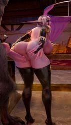 1boy 1girls anal anal_penetration anal_sex animal_penis anthro anus ass balls bellakvo big_breasts body_fur breasts bubble_ass bubble_butt busty canid canine canis cum curvy curvy_body curvy_female curvy_figure curvy_hips curvy_thighs ejaculation elf erection female heels high_heels hips humanoid light-skinned_female myaula night_elf nipples open_mouth pale-skinned_female pale_skin penetration penis pink_skin pointy_ears pussy sex smooth_penis stockings straight thick_ass thick_thighs thighs tongue tongue_out vagina warcraft wide_hips wolf worgen world_of_warcraft wow