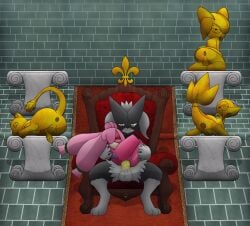 after_anal after_rape after_sex after_transformation ahegao anal anal_penetration anal_sex feline feral fucked_silly gaping gaping_anus gold_(metal) inanimate_transformation kirlia lefas_the_snivy lulo_the_kirlia meowscarada mew penis penis_in_ass petrification pitahaya pitahaya_the_mew pokemon pokemon_(species) raped_female snivy testicles tinkaton transformation vagina