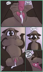 anthro bodily_fluids breasts comic cum cum_from_vagina cum_in_vagina cum_inside cunnilingus dialogue dirty_bunny duo english_text felching female genital_fluids genitals i_love_you incest_(lore) inner_labia licking male male/female mammal marissa_keys mother_(lore) mother_and_child_(lore) mother_and_son_(lore) nude oral parent_(lore) parent_and_child_(lore) parent_and_son_(lore) procyonid raccoon sex son_(lore) speech_bubble text tommy_keys tongue vaginal vulva