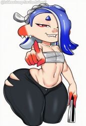 ai_generated ass big_ass big_breasts big_butt big_hips big_thighs blue_hair booty butt cleavage curvaceous curvaceous_body curvaceous_female curvaceous_figure curves curvy curvy_body curvy_female curvy_figure cute cute_face dumptruck_ass dumptruck_butt female female_only gigantic_ass gigantic_breasts gigantic_hips hips huge_ass huge_breasts inkling large_ass large_breasts large_hips large_thighs lubbasdump massive_ass massive_breasts midriff patreon shiver_(splatoon) splatoon splatoon_(series) splatoon_3 tentacle_hair thighs wide_hips