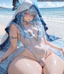 1boy ai_generated alternate_body_type ass balls big_ass big_eyes bimbo blue_hair bulge curvy dress fat_ass femboy femboy_only femboysmeat femboysub fit genderswap genderswap_(ftm) hips long_hair lying lying_on_back makeup male male_only otoko_no_ko penis purple_eyes rule_63 shorekeeper_(wuthering_waves) sissy sissyfication small_breasts small_penis solo solo_femboy solo_male the_shorekeeper_(wuthering_waves) thighs white_bodysuit white_dress white_skin wide_hips wuthering_waves
