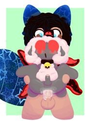 anal anal_penetration anonymous_character anthro axouwur bell bell_collar bodily_fluids bovid caprine collar cult_of_the_lamb duo excessive_genital_fluids excessive_precum from_behind_position genital_fluids hi_res human human_on_anthro interspecies lamb_(cult_of_the_lamb) male male/male mammal massive_monster_(studio) nude penetration precum precum_in_ass reverse_stand_and_carry_position sex sheep simple_background standing standing_sex tentacles