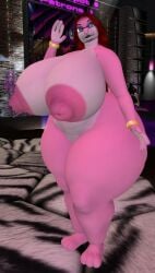 big_ass big_breasts breasts bubble_butt cleavage female ferialexonar furry huge_ass huge_breasts hyper_ass hyper_breasts nipples tagme thick_thighs wide_hips