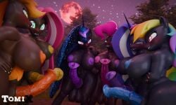 3d 3d_animation 4k 6futas anal anal_penetration anal_sex animated applejack_(mlp) character_request cum cum_in_ass cum_inside cum_while_penetrated fluttershy_(mlp) friendship_is_magic full_moon futa_on_futa futanari love_train magicalmysticva mane_six_(mlp) midnight_sparkle music my_little_pony night night_sky nightmare_characters nightmare_rarity orgy pinkie_pie_(mlp) rainbow_dash_(mlp) rarity_(mlp) tagme tomix tomixp twilight_sparkle_(mlp) video