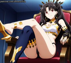 ishtar (fate) from fate (series) by artmochiia