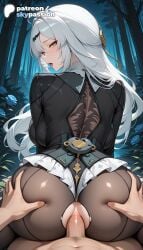 1boy 1girls 2026 ai_assisted ai_generated anime artist_name ass ass_grab bare_tree big_ass booty branch bush censored cock cowgirl_pose cowgirl_position deep_skin dick explicit forest girl_on_top grabbing_another's_ass groping hands_on_ass hetero hi_res high_quality high_resolution highres hoyoverse leaf long_hair love_making mihoyo nature night official_alternate_costume outdoors patreon patreon_username penetration penis pov sex sexual_intercourse skypassion spread_ass stable_diffusion thigh_grab torn_clothes torn_legwear watermark woman_on_top yixuan_(trails_of_ink)_(zenless_zone_zero) yixuan_(zenless_zone_zero) zenless_zone_zero