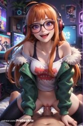 sakura futaba from atlus by progenarts