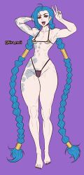 jinx (league of legends) from league of legends by niramoli