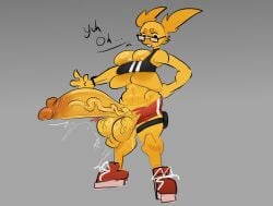 1futa 1futanari 1girl 1girls athletic athletic_female buckteeth buldge emoji emoji_(race) erect erection exercise exercise_clothing futa_focus futa_only futanari futanari_only glasses greaseyhair large_breasts large_penis nerd nerd_emoji nerd_emoji_girl nerdy nerdy_female ponytail ripped_clothing tight_clothing