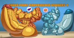 balls bodybuilder furry gay hyper hyper_balls hyper_cock hyper_genitalia hyper_penis hyper_testicles male male_only muscles muscular muscular_arms muscular_male muscular_thighs penis regnar testicles under_the_boardwalk