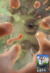 boba_tea chainsaw_man giantess gtsshrinkyy imminent_death imminent_vore macro makima_(chainsaw_man) micro power_(chainsaw_man) size_difference straw suction tagme vore