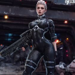 ines (the first descendant) from nexon by emess3d