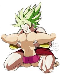 2girls 69 anus artist_request ass ass_up belt bracelet bracelets breasts caulifla closed_eyes dragon_ball dragon_ball_super earring earrings eating_out female female_only green_hair hand_on_ass hand_on_hip holding holding_ass kale kale_(berserker) legendary_super_saiyan legendary_super_saiyan_2 legs licking_pussy light-skinned_female light_skin minacream moaning multiple_girls muscle muscles muscular muscular_female no_panties no_pants open_legs pussy red_skirt saiyan short_hair sitting sitting_on_person size_difference skirt speech_bubble spiky_hair spread_legs spreading sucking super_saiyan super_saiyan_2 text thick_thighs vagina vaginal white_background yuri