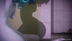 1boy 1boy1girl 1girls 3d 3d_animation animated ass bathroom bathroom_sex child_bearing_hips cowgirl_position cum cum_in_pussy cum_inside curvaceous curvaceous_ass curvaceous_body curvaceous_female curvaceous_figure curvaceous_hips curvaceous_thighs curvy curvy_body curvy_female curvy_figure curvy_hips curvy_thighs female female_focus first_person_view goopyr34 green_hair implied_sex kissing kissing_viewer league_of_legends making_out married_couple moaning moaning_in_pleasure pink_eyes pov pov_eye_contact pov_male pushed_down riot_games sex short_hair shoving silhouette silhouette_sex sound tagme thick thick_hips thick_legs vex_(league_of_legends) video waifu wall_tile_pov wedding_dress yordle