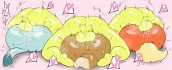 2026 3girls3boys ass balls blue_body blue_butt blue_tail booster_(pokemon) brown_body brown_butt brown_fur brown_tail eevee eeveelution eievui enigi09 female_penetrated flareon from_front_position fur generation_1_pokemon generation_4_pokemon genitals glaceon glacia_(evolution) group heart_symbol hi_res hypno_(pokemon) male male_on_top male_penetrating male_penetrating_female mating_press motion_blur motion_lines nintendo on_top penetration pokemon pokemon_(species) rape sex sleeper_(pokemon) tail thrusting yellow_balls yellow_body yellow_butt yellow_legs