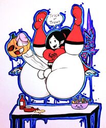 marceline from adventure time by nutboiart8008