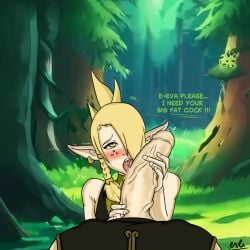 cleophee from wakfu by evli art