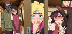 sarada uchiha from boruto: naruto next generations by sparda (artist)