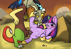 2014 blush discord_(mlp) equine friendship_is_magic horn horse mammal my_little_pony penis pony straight_hair twilight_sparkle_(mlp) unicorn wasajoke