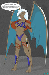 bikini bikini_bottom bikini_top delilah_(gargoyles) disney fab3716 female gargoyles solo