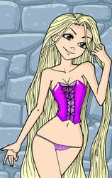 rapunzel from disney by jmascia